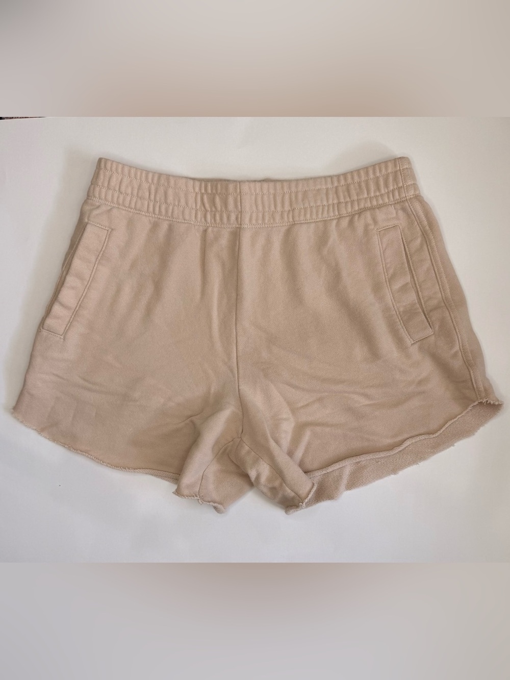 aerie Neutral Beige Athletic Lounge Shorts